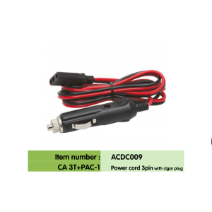 Power cord CA-3T+PAC-1