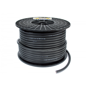 Power cable black 6mm²