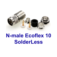 N-male solderless Ecoflex 10