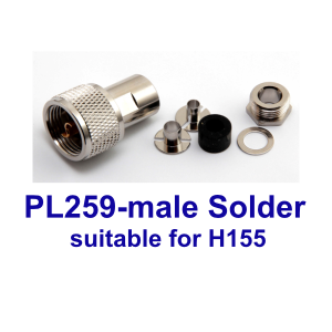 PL259-male solder H155