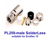 PL259-male solderless Ecoflex 15